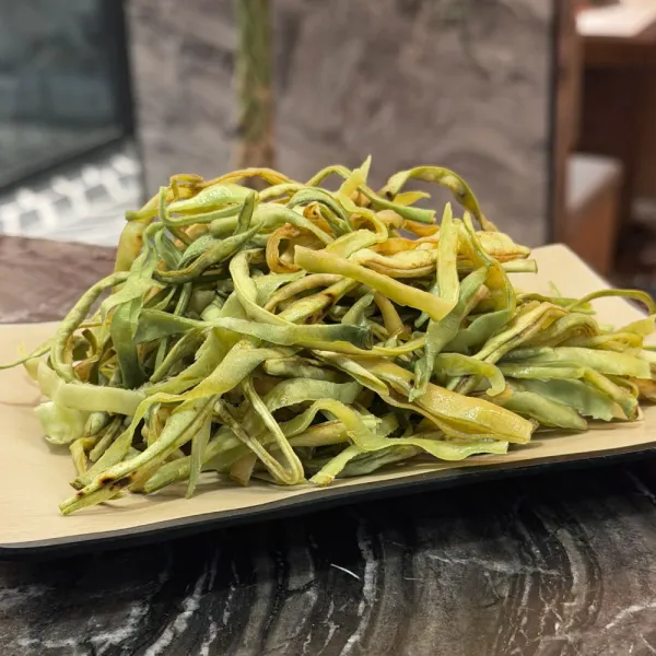 Judias verdes secas